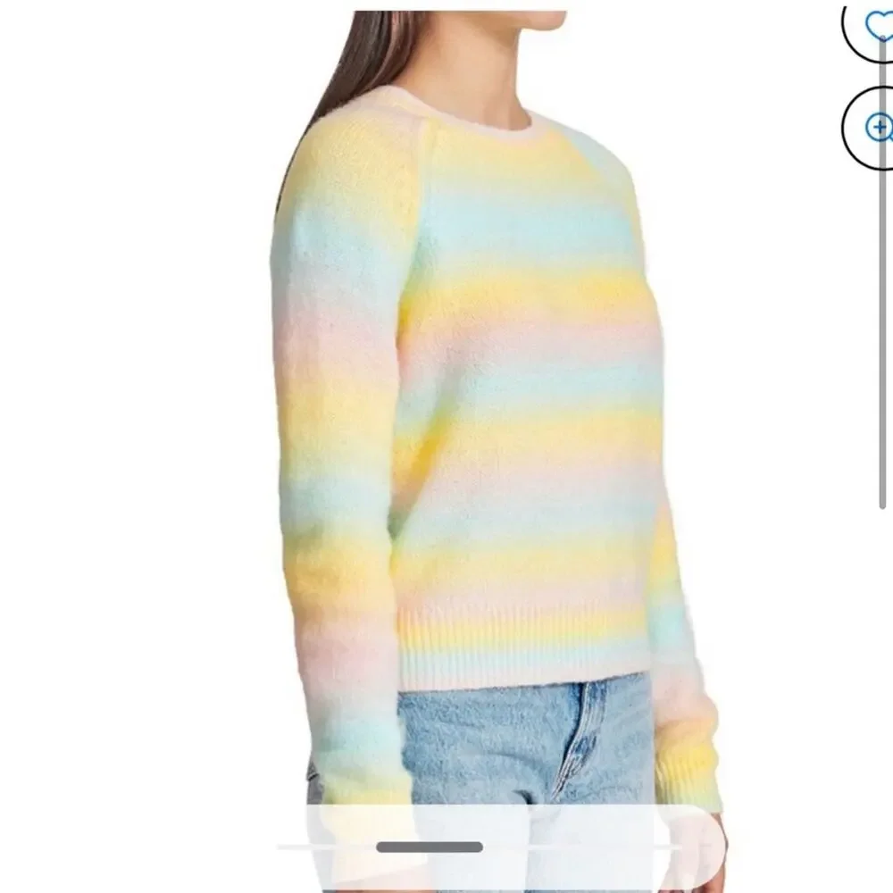 NWT BB Dakota By Steve Madden Ombre Sweater Wool Blend Size Large